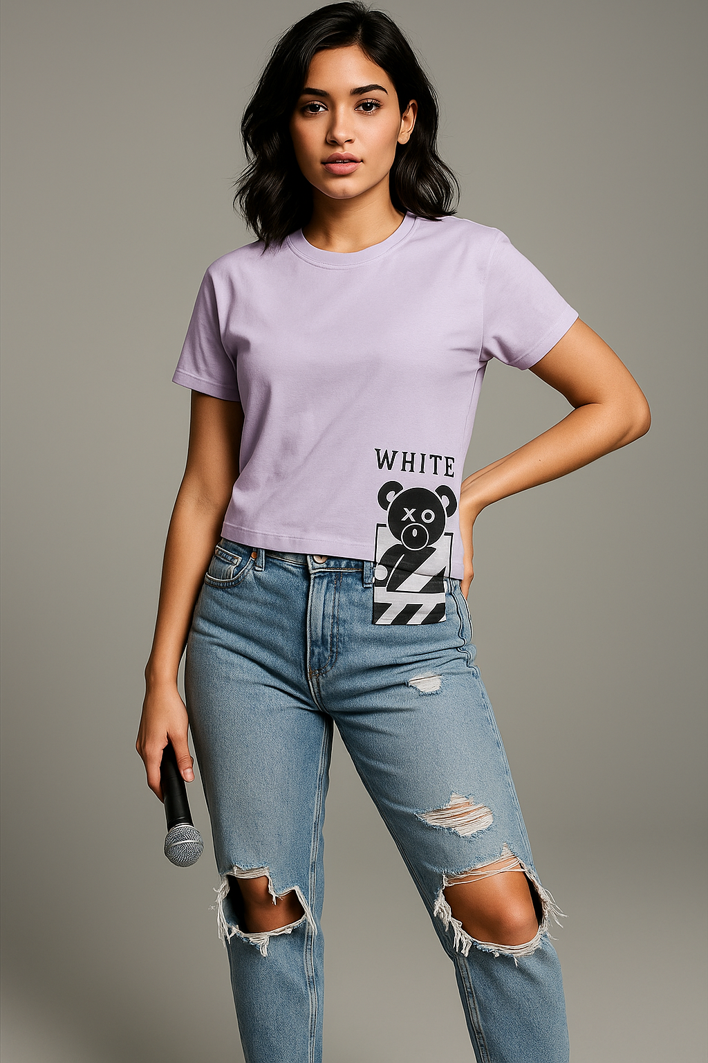 Women's Fancy crop top